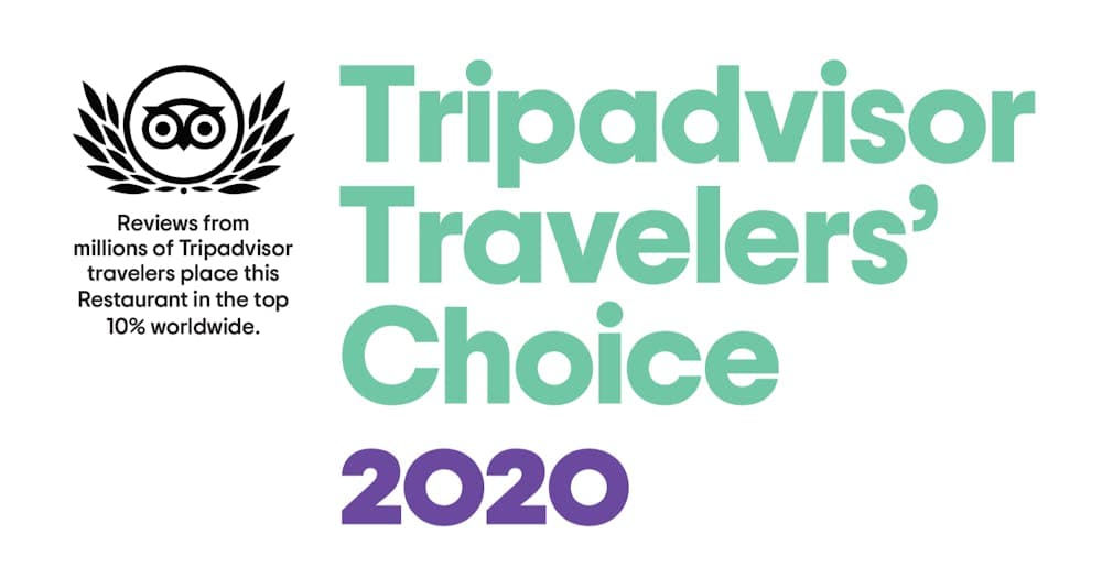 TripAdvisor Travelers' Choice 2020