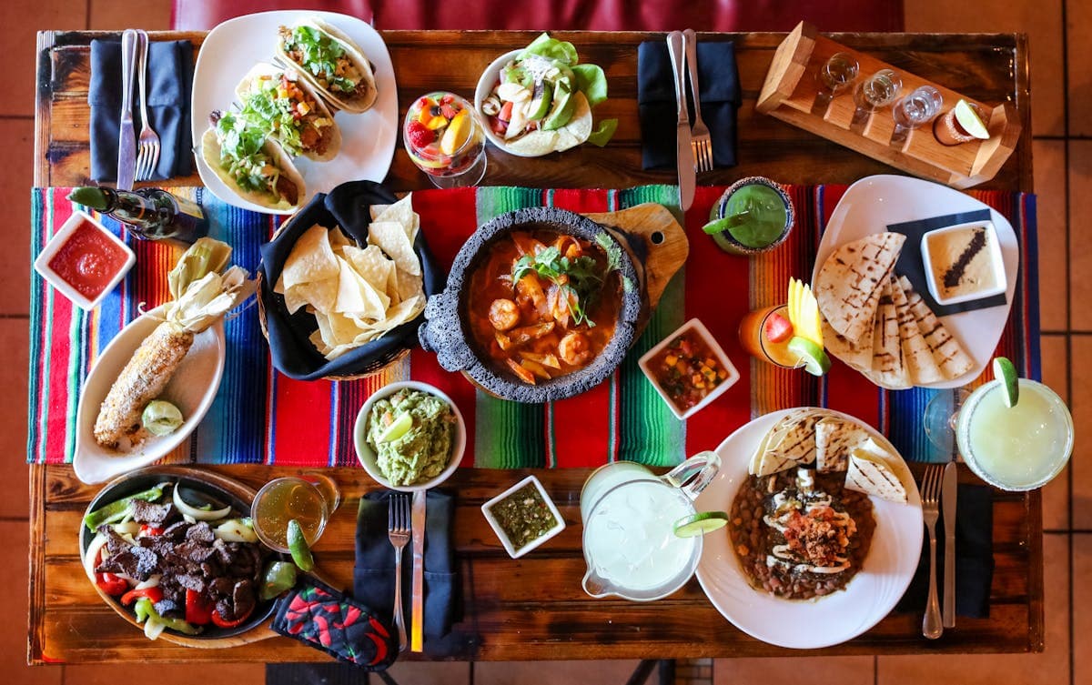Mexican table setting